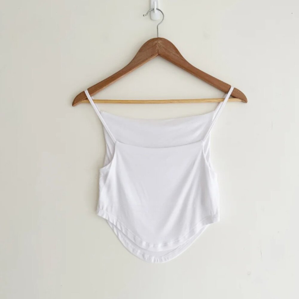 On My One Korean Fine Shirring Nashi Cardigan Set in White, One Size - Picture 6 of 7